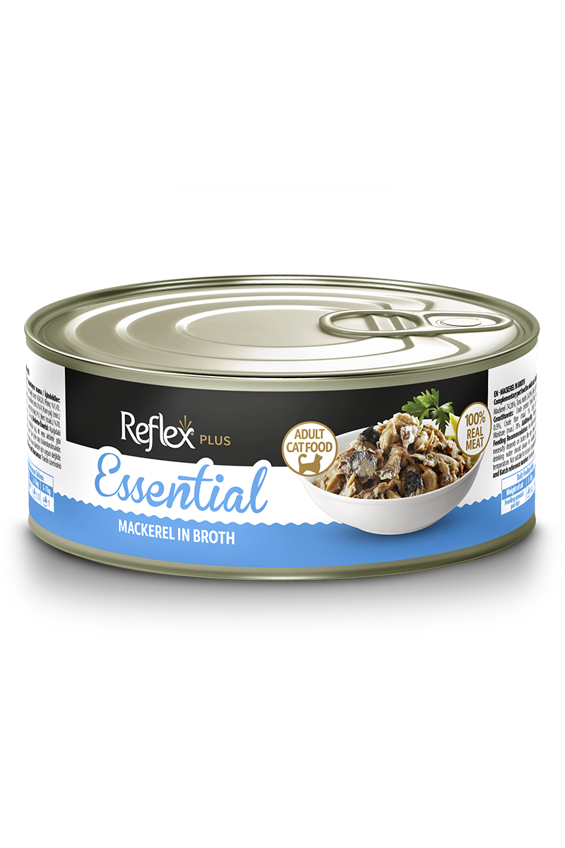 Essentials Mackerel in Broth Adult Cat Food