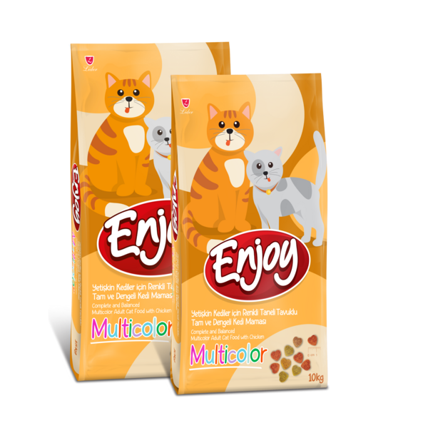 Enjoy Adult Cat Chicken Multi Color 20 kg