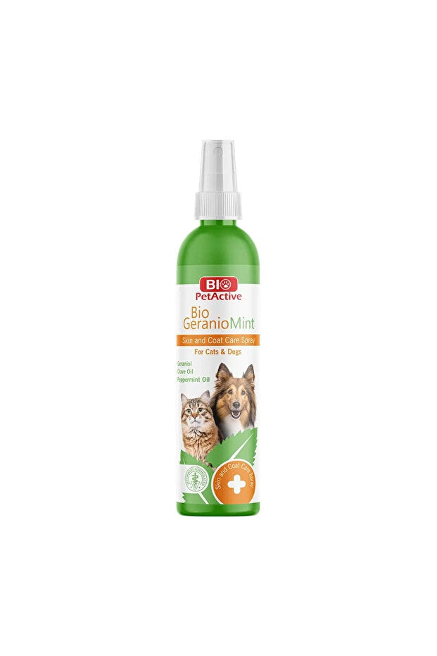 Bio PetActive Bio GeranioMint Skin and Coat Care Spray 100 ml