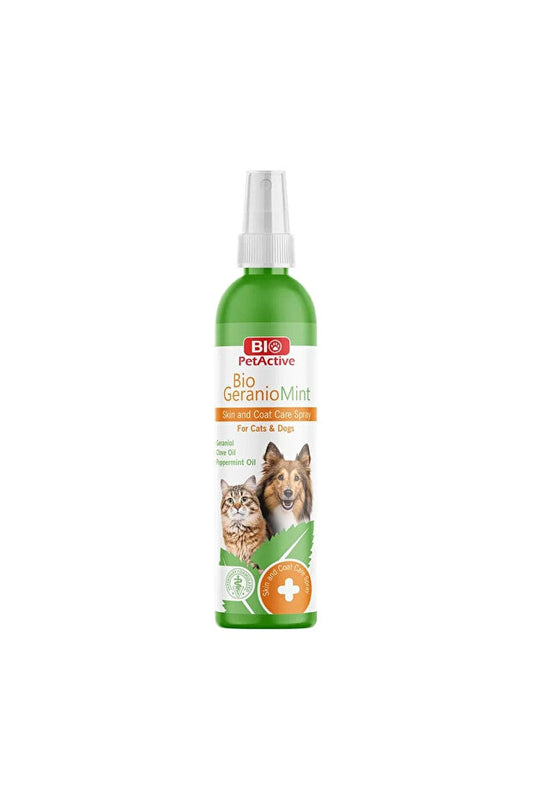 Bio PetActive Bio GeranioMint Skin and Coat Care Spray 100 ml