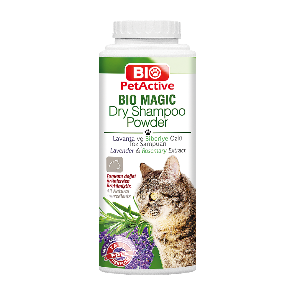Bio PetActive Bio Magic Dry Shampoo Powder Cat 150 g