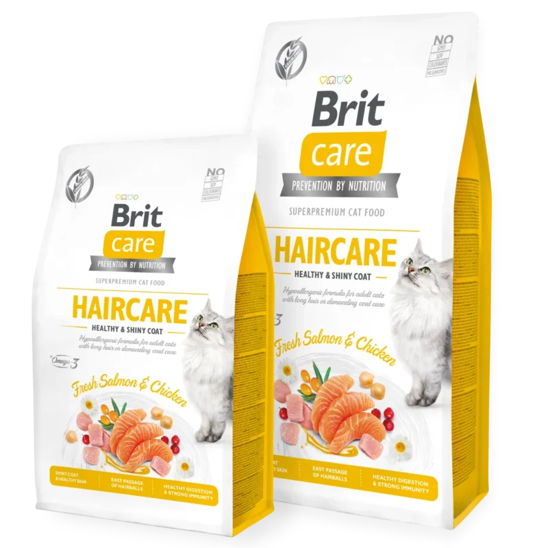 Brit Care Cat Grain-Free Haircare Healthy & Shiny Coat 400 g