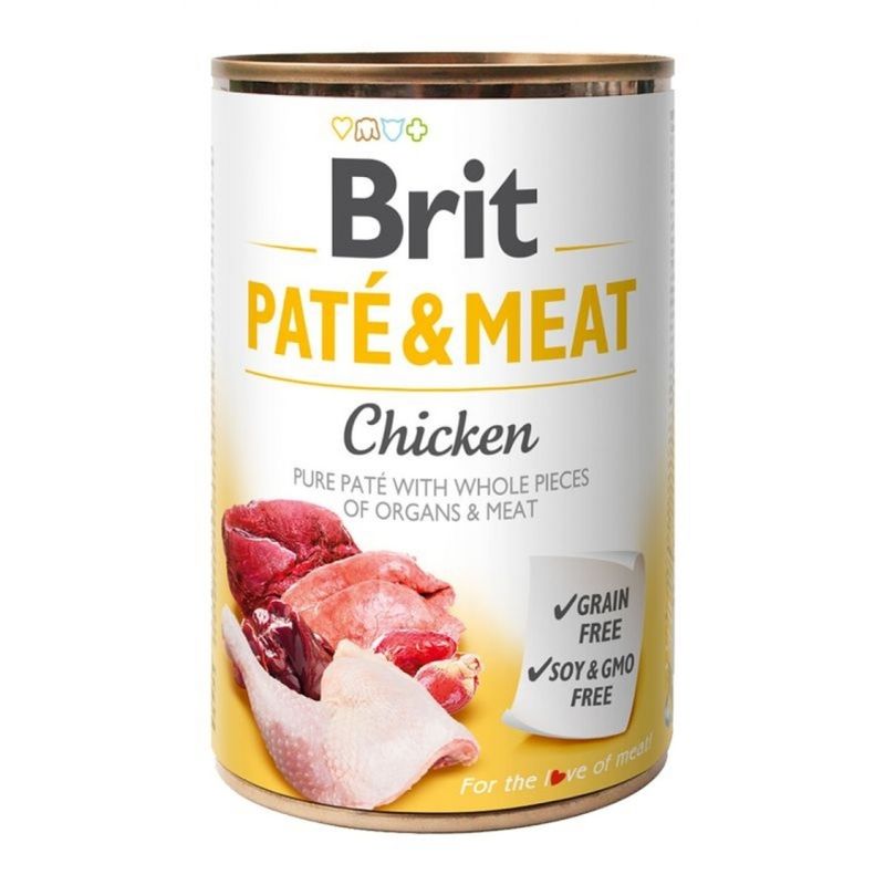 Brit Paté & Meat Chicken 400 g - photo internet