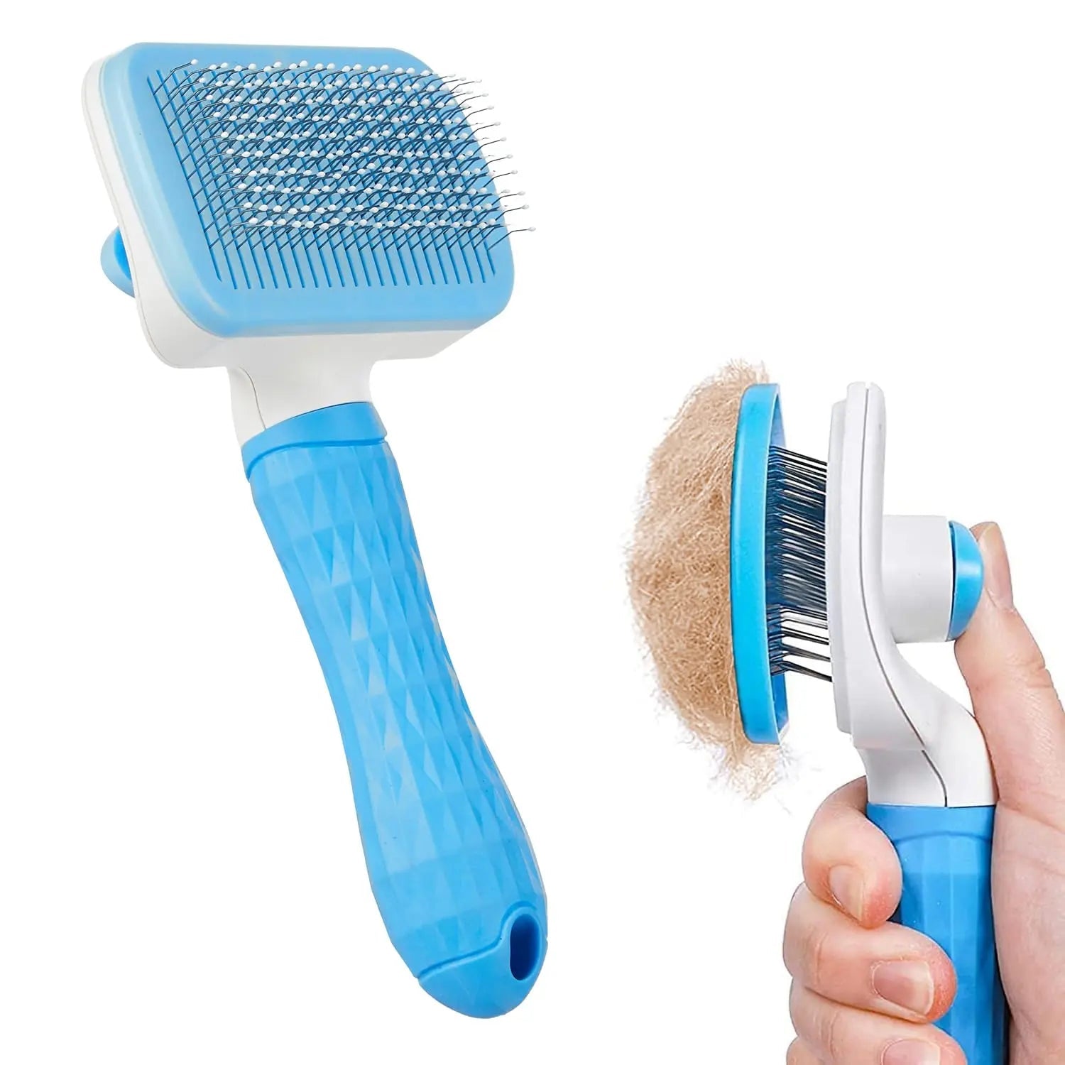 Brosse auto-nettoyante pour chien et chat