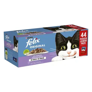 Purina Felix Original Sélection Mixte en Gelée 12x85g