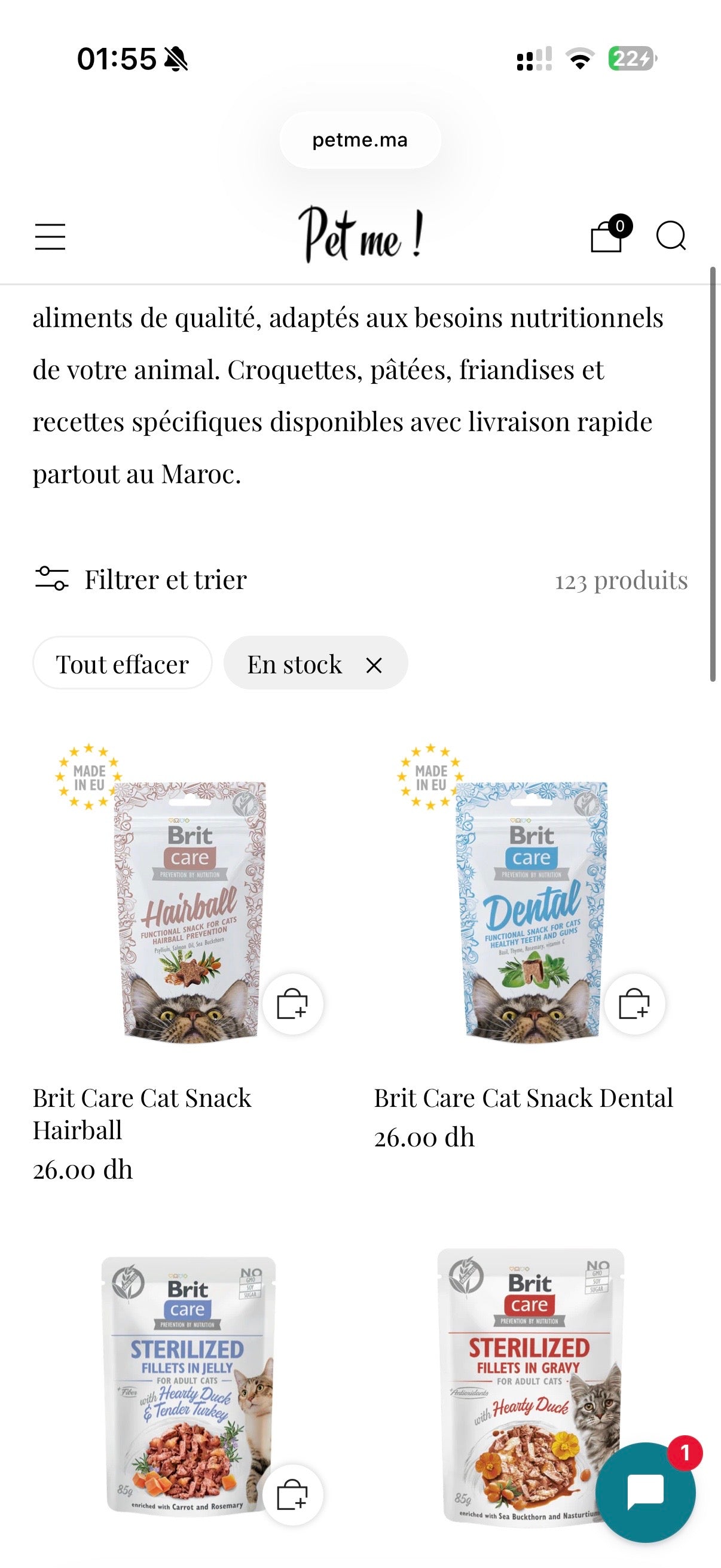 Hygiène et propreté NOVARO Pet