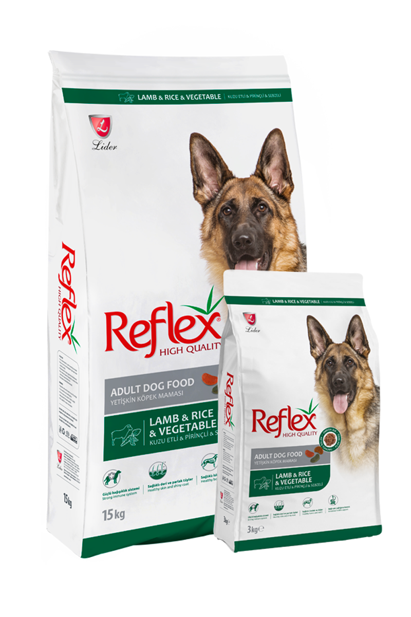 Reflex chien adulte agneau legumes