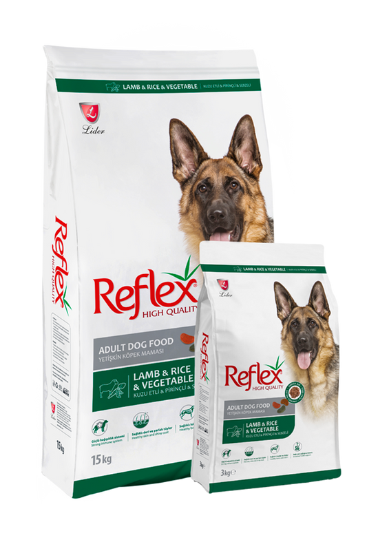 Reflex chien adulte agneau legumes