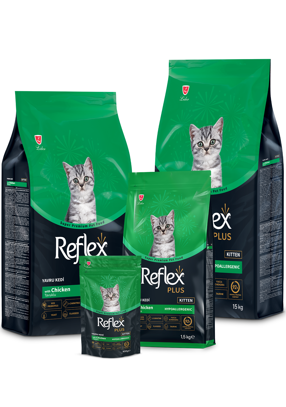 Reflex Plus Tavuklu Yavru Kedi Maması - image officielle Reflex
