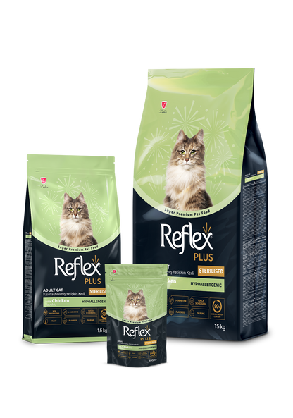 Reflex Plus Tavuklu Kısırlaştırılmış Yetişkin Kedi Maması - image officielle Reflex