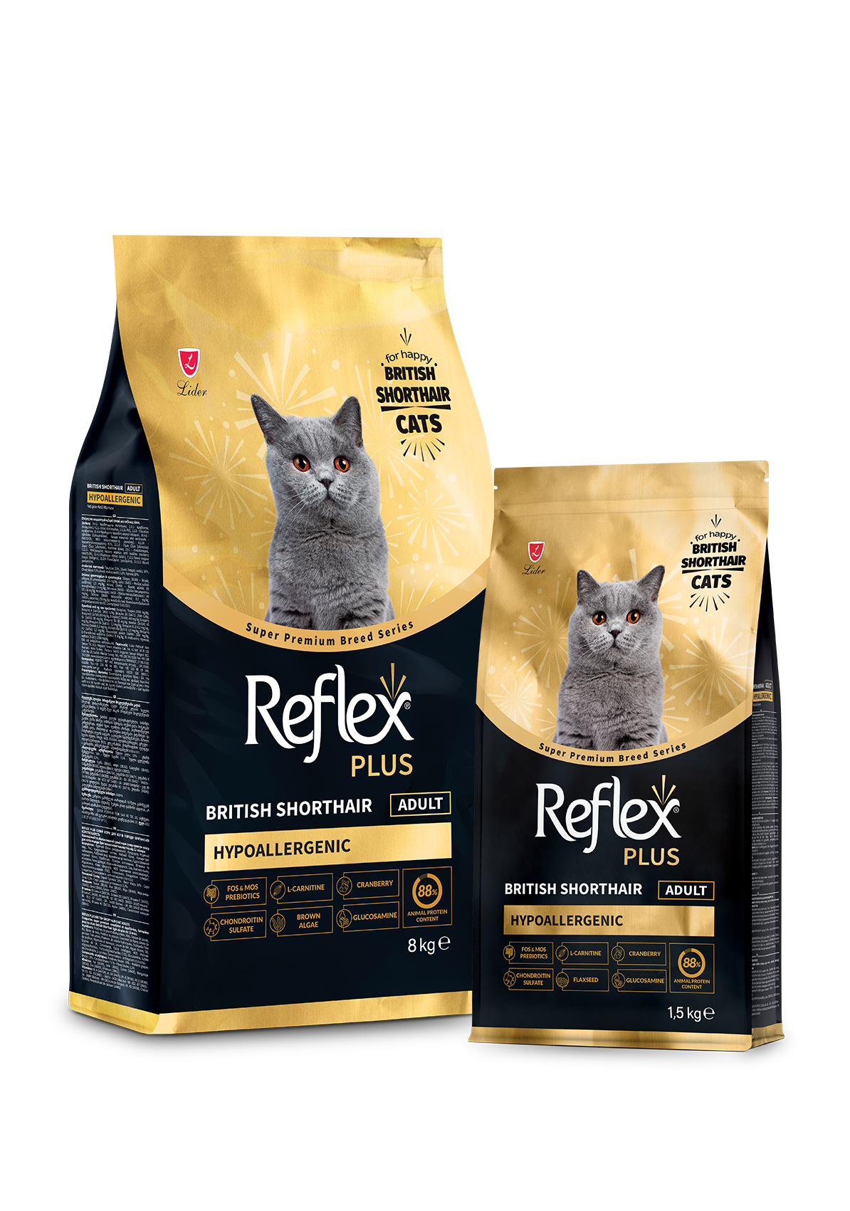 Reflex Plus British Shorthair Yetişkin Kedi Maması