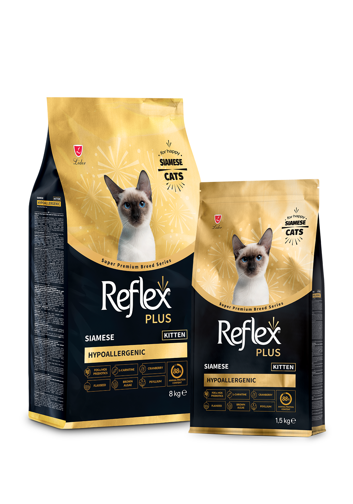 Reflex Plus Siamese Yavru Kedi Maması - image officielle Reflex