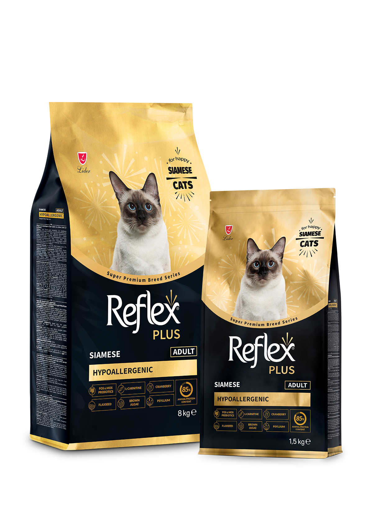 Reflex Plus Siamese Yetişkin Kedi Maması - image officielle Reflex