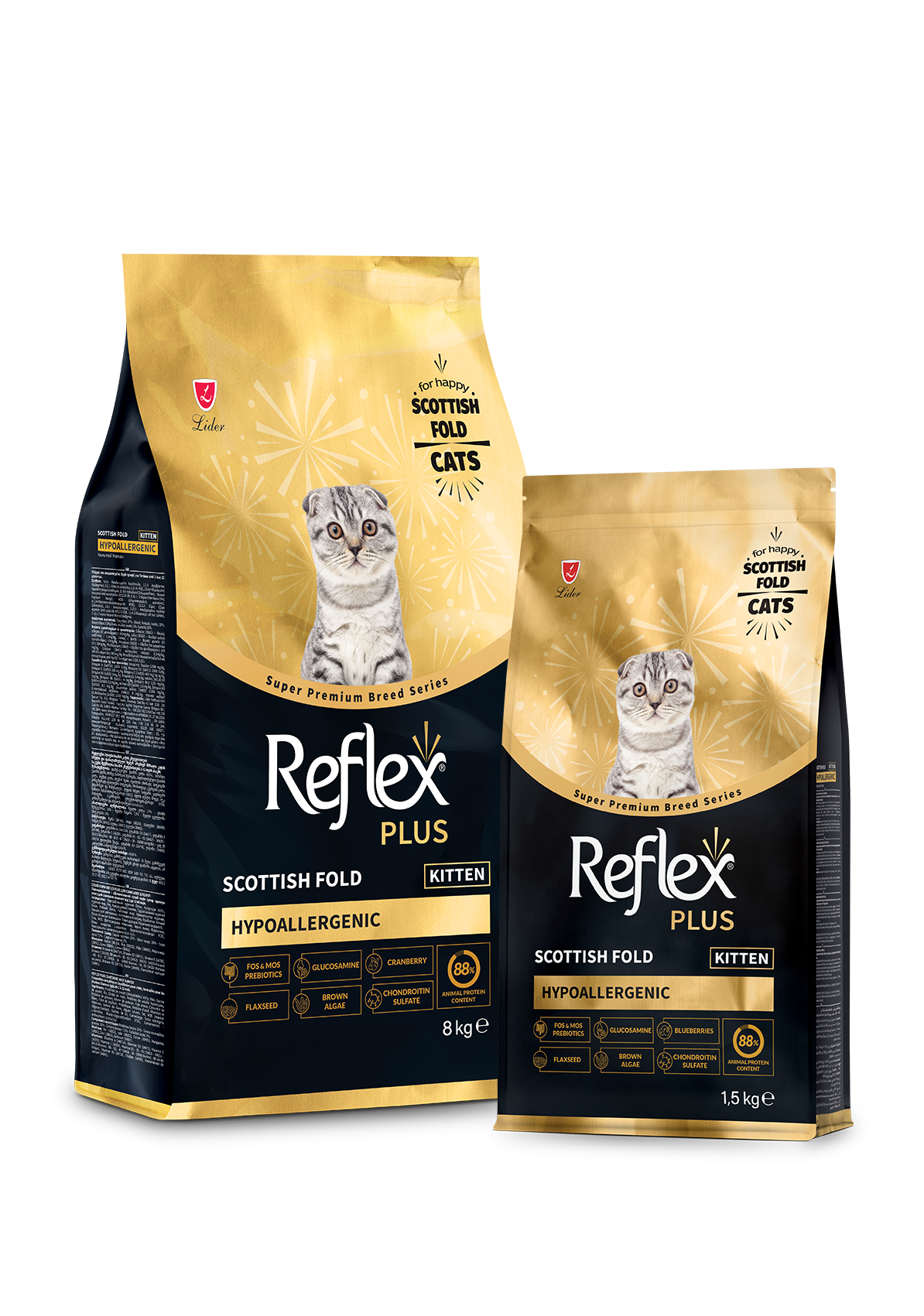Reflex Plus Scottish Fold Yavru Kedi Maması - image officielle Reflex