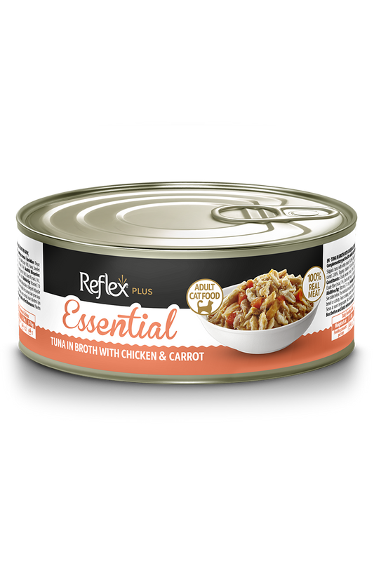 Essentials Tuna in Broth with Chicken and Carrot Adult Cat Food