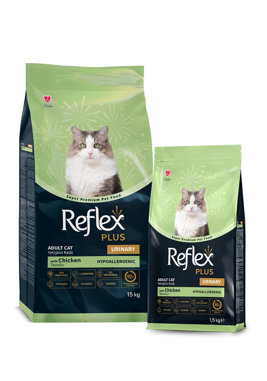 Reflex Plus Urinary Tavuklu Yetişkin Kedi Maması - image officielle Reflex