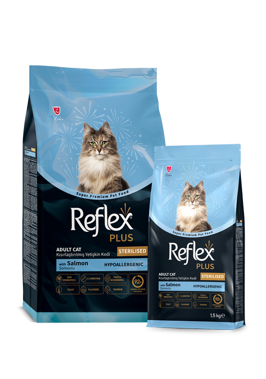 Reflex Somonlu Kısırlaştırılmış Yetişkin Kedi Maması - image officielle Reflex