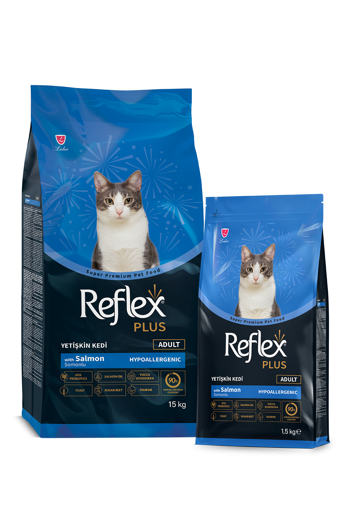 Reflex Plus Somonlu Yetişkin Kedi Maması - image officielle Reflex