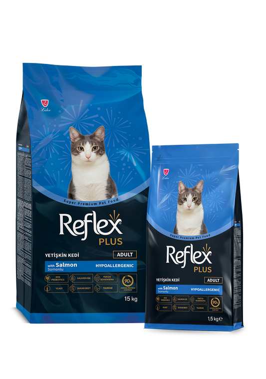 Reflex Plus Somonlu Yetişkin Kedi Maması - image officielle Reflex