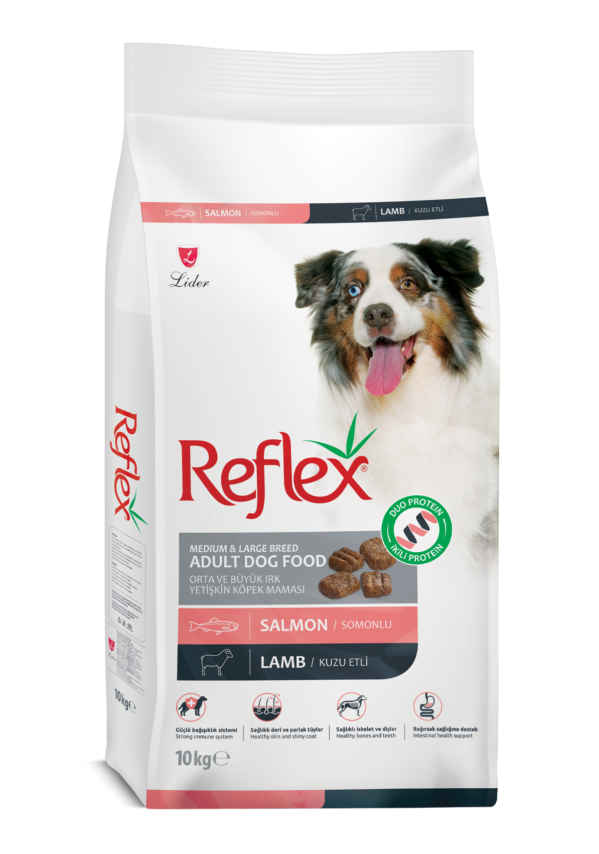 Reflex chien adulte saumon agneau