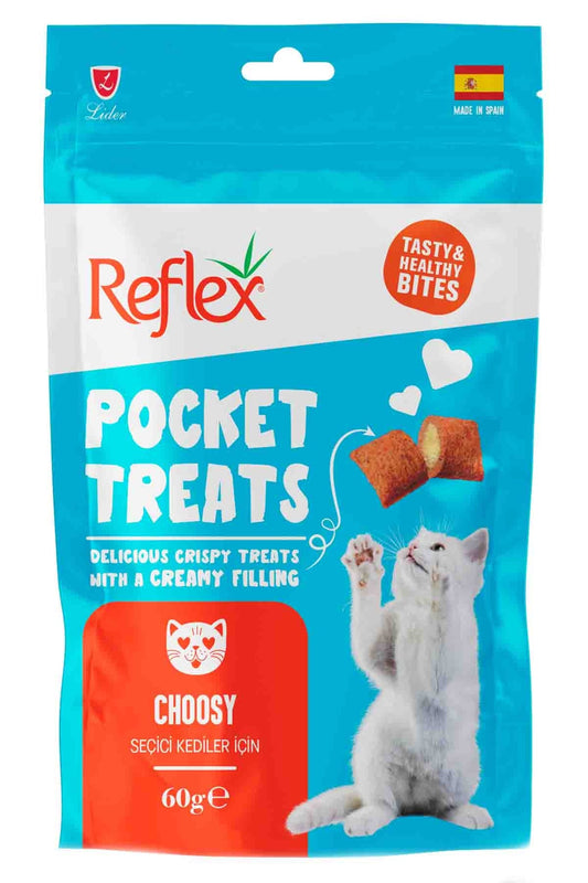 Reflex Pocket Treats poulet fromage 60 g - photo internet