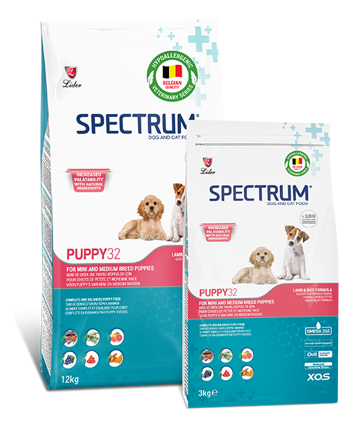 Spectrum Puppy32 Mini & Medium Breed Agneau 3 kg