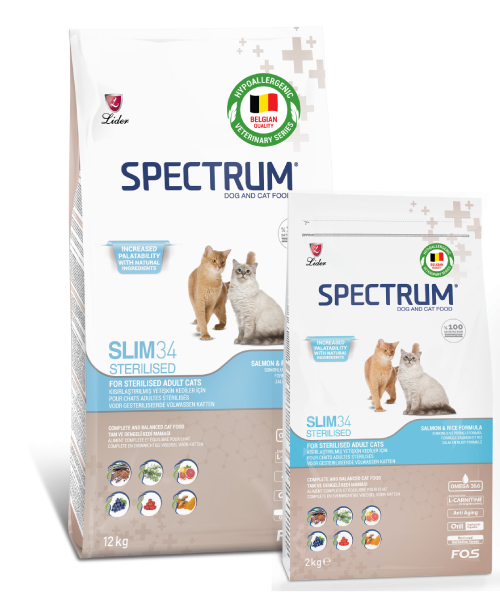 Spectrum Slim 34 Adult Cat Food